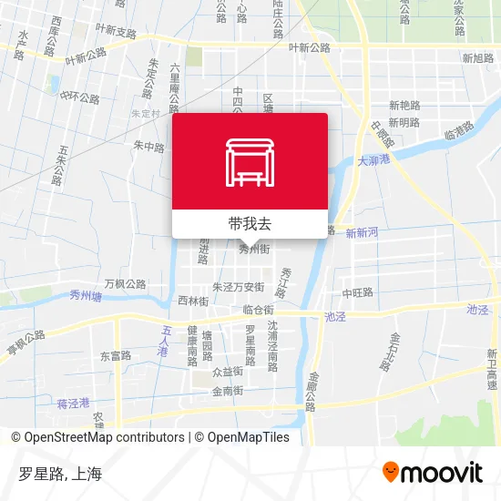 罗星路地图
