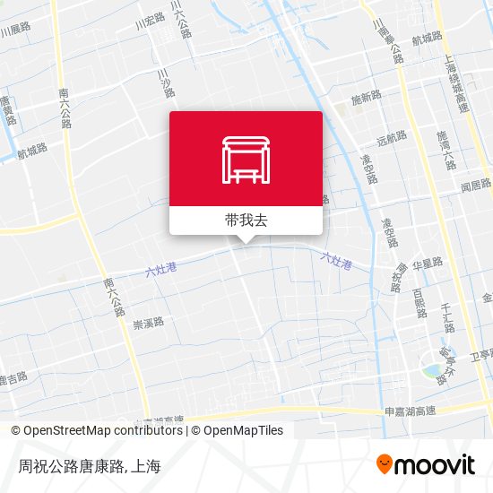周祝公路唐康路地图