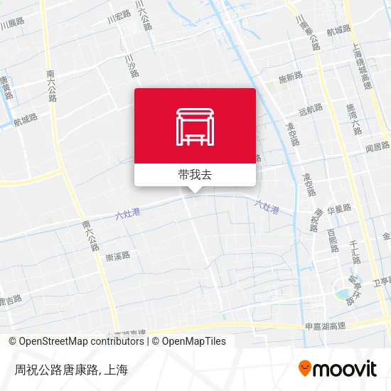 周祝公路唐康路地图