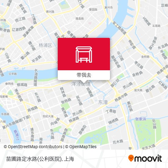 苗圃路定水路(公利医院)地图