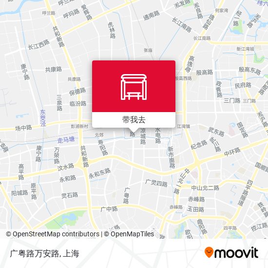 广粤路万安路地图