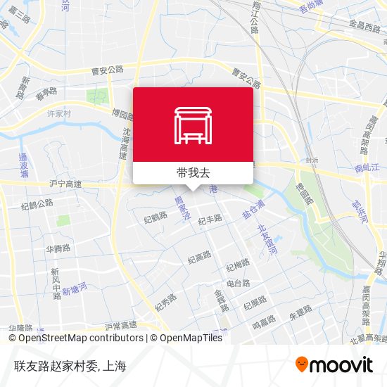 联友路赵家村委地图
