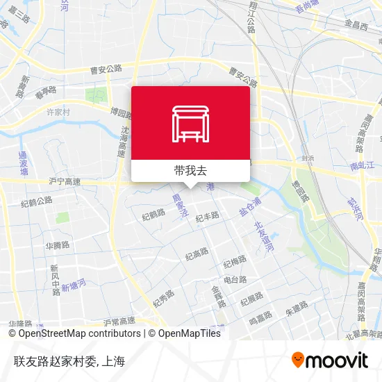 联友路赵家村委地图