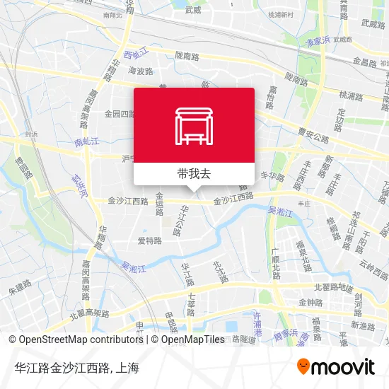华江路金沙江西路地图