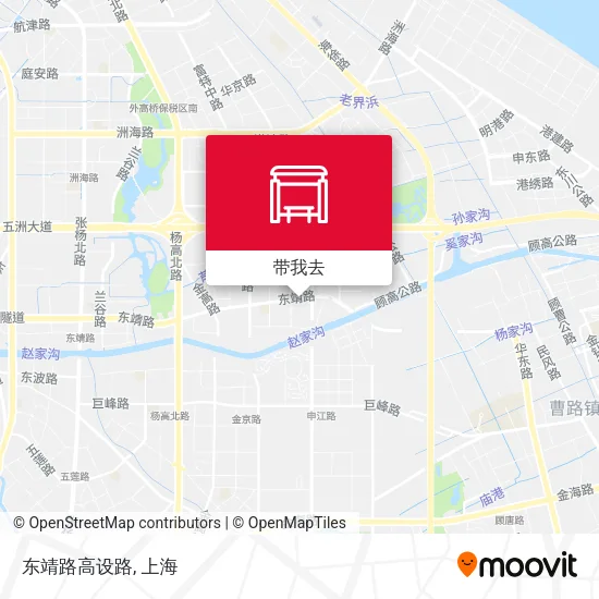东靖路高设路地图