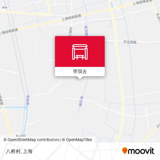 八桥村地图
