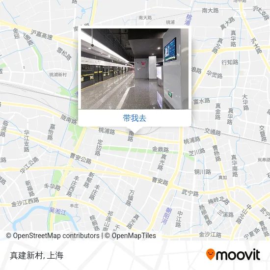 真建新村地图
