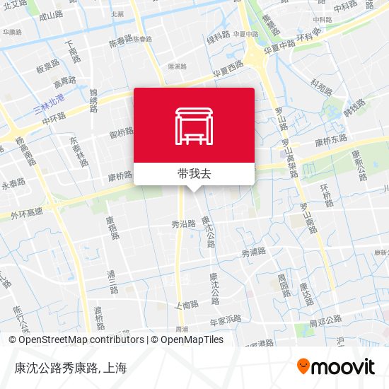 康沈公路秀康路地图