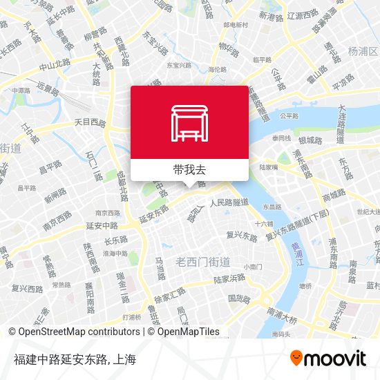 福建中路延安东路地图