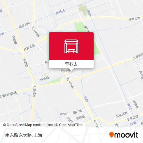 南东路东太路地图