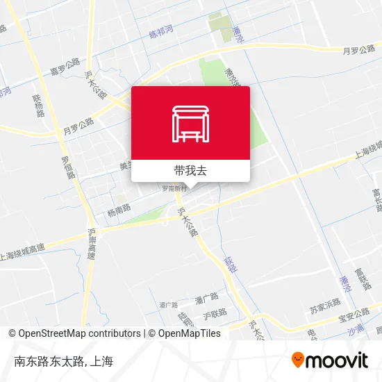 南东路东太路地图
