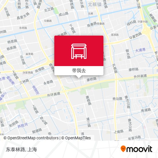 东泰林路地图