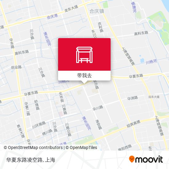华夏东路凌空路地图