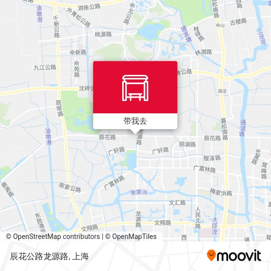 辰花公路龙源路地图