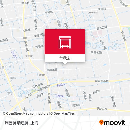 周园路瑞建路地图