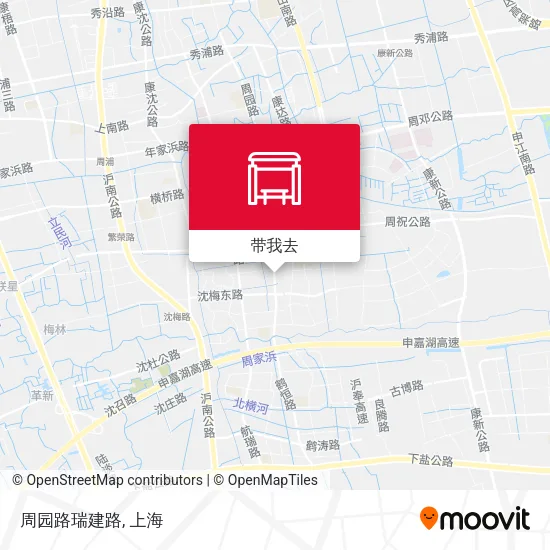 周园路瑞建路地图