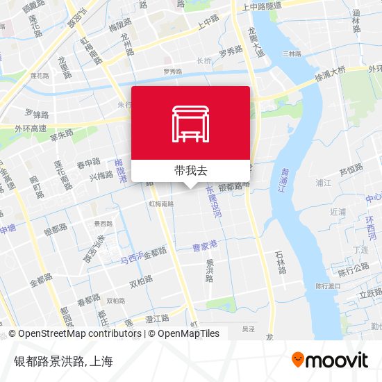 银都路景洪路地图