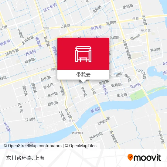 东川路环路地图