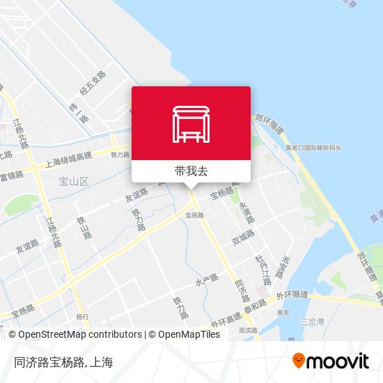 同济路宝杨路地图