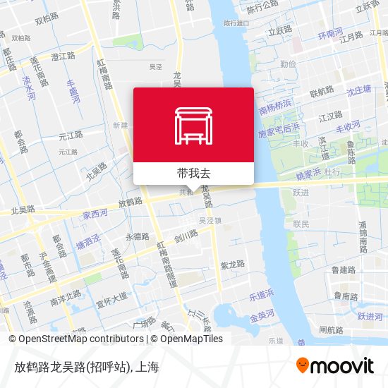 放鹤路龙吴路(招呼站)地图