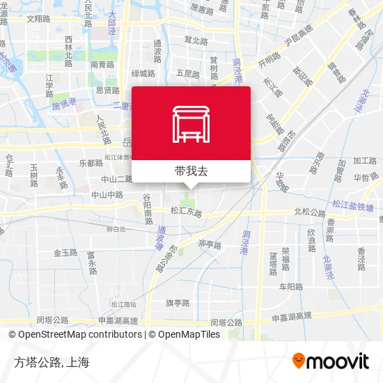 方塔公路地图