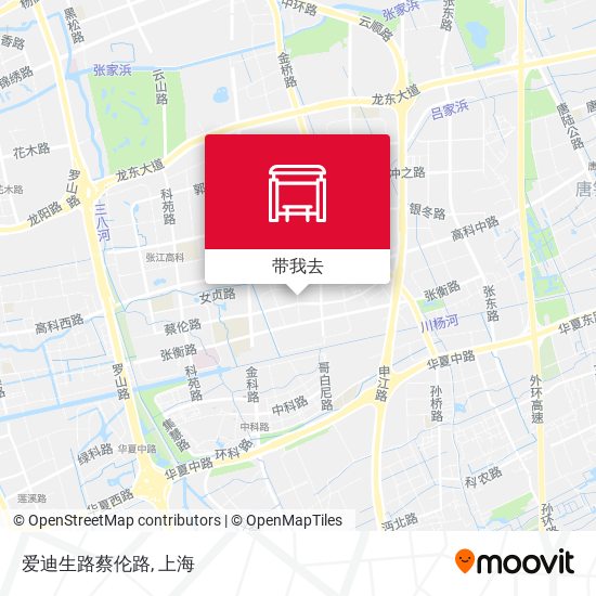 爱迪生路蔡伦路地图