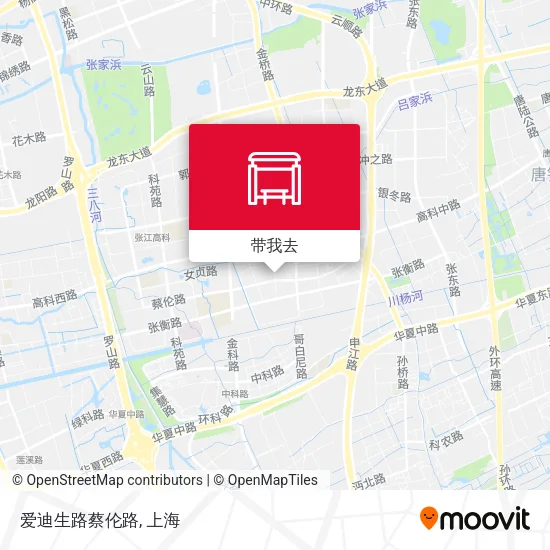 爱迪生路蔡伦路地图