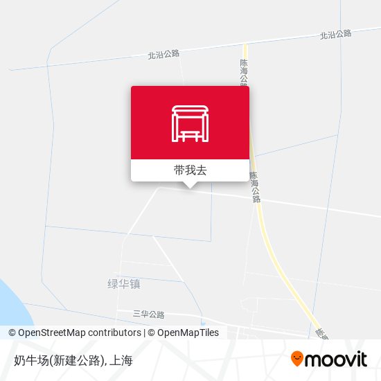 奶牛场(新建公路)地图