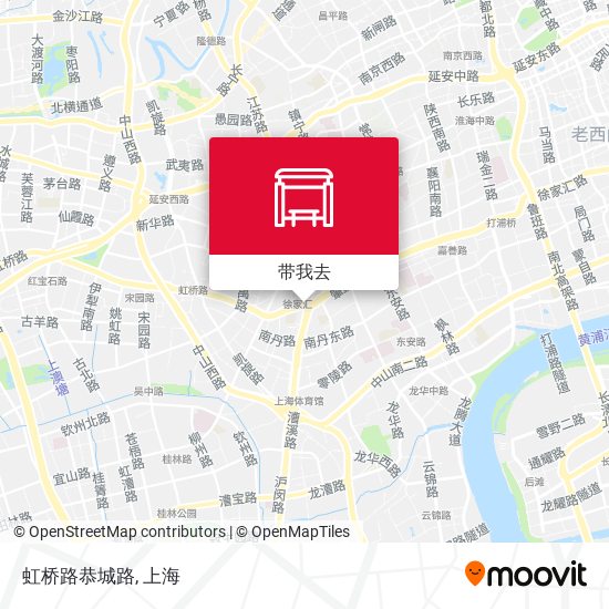 虹桥路恭城路地图