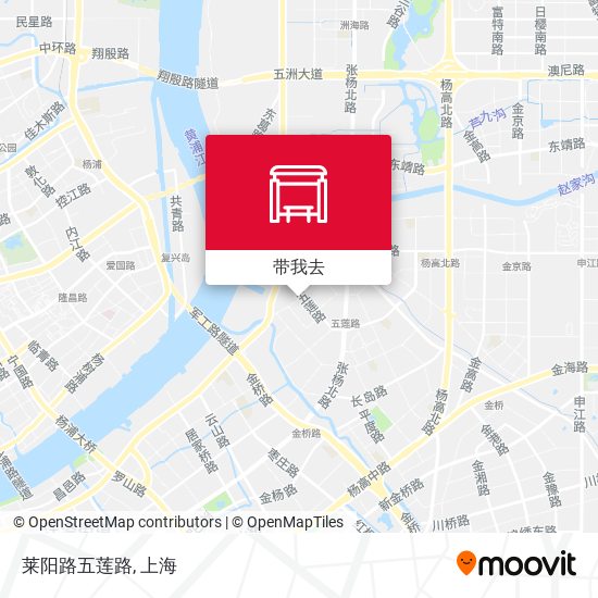 莱阳路五莲路地图