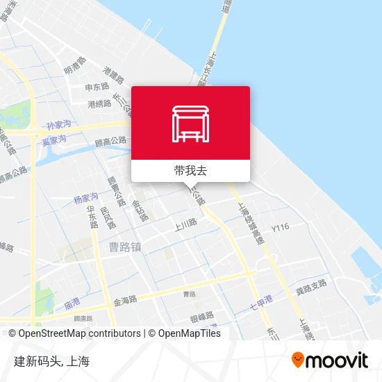 建新码头地图