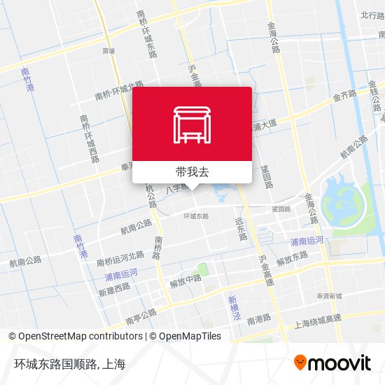 环城东路国顺路地图