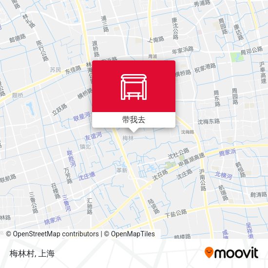 梅林村地图