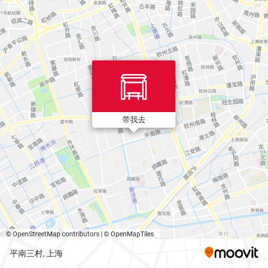 平南三村地图