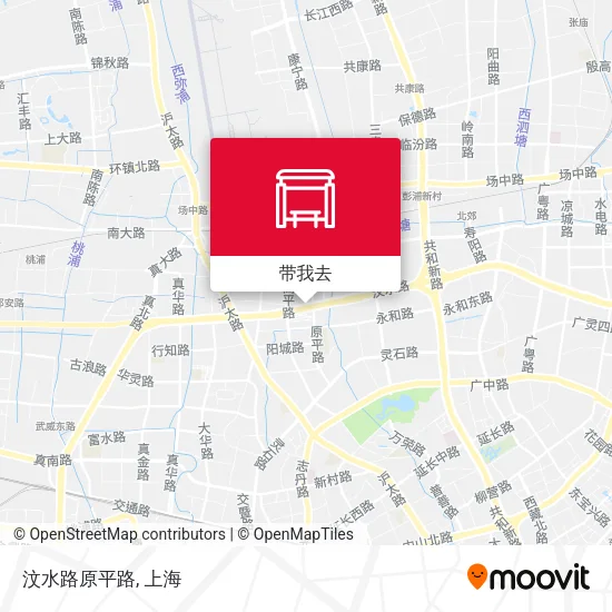 汶水路原平路地图