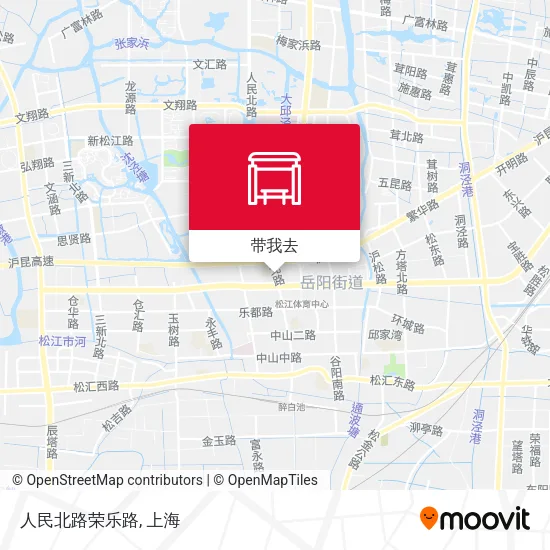 人民北路荣乐路地图