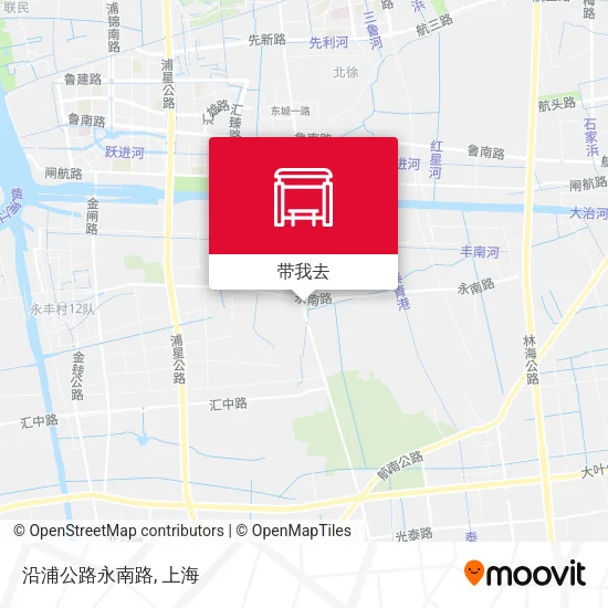 沿浦公路永南路地图