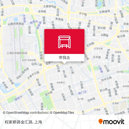 程家桥路金汇路地图