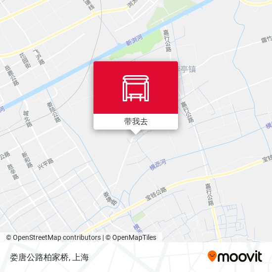 娄唐公路柏家桥地图