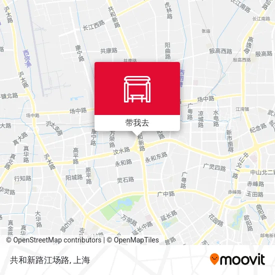 共和新路江场路地图