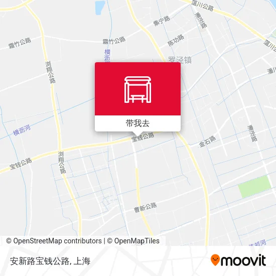 安新路宝钱公路地图