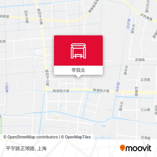 平宇路正琅路地图