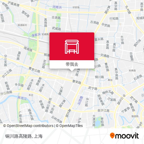铜川路高陵路地图