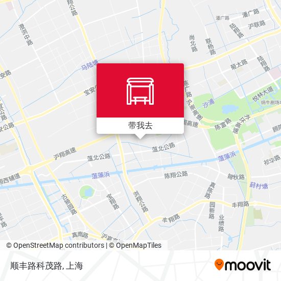 顺丰路科茂路地图