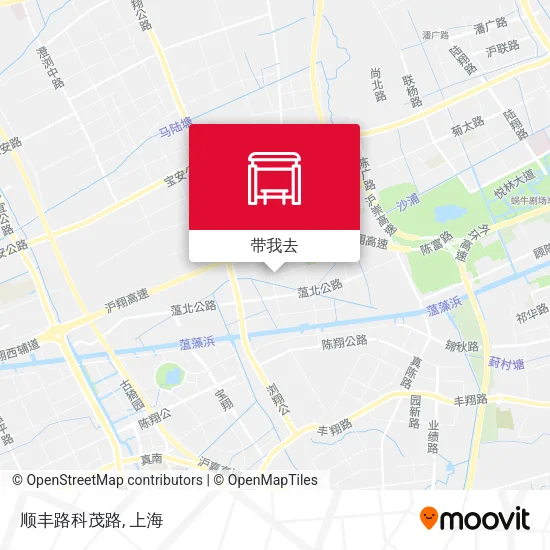 顺丰路科茂路地图