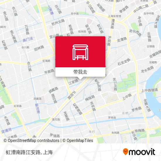 虹漕南路江安路地图