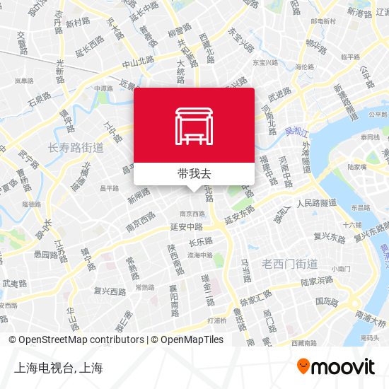 上海电视台地图