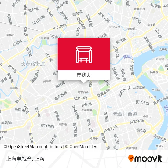 上海电视台地图