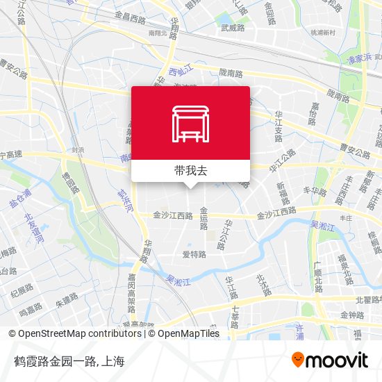 鹤霞路金园一路地图