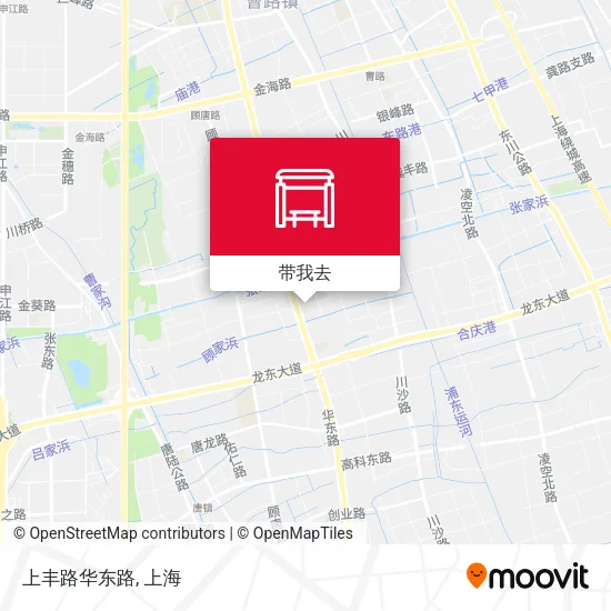 上丰路华东路地图